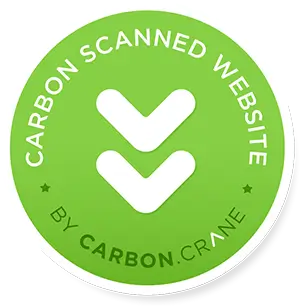 Carbon Monitored Website Badge